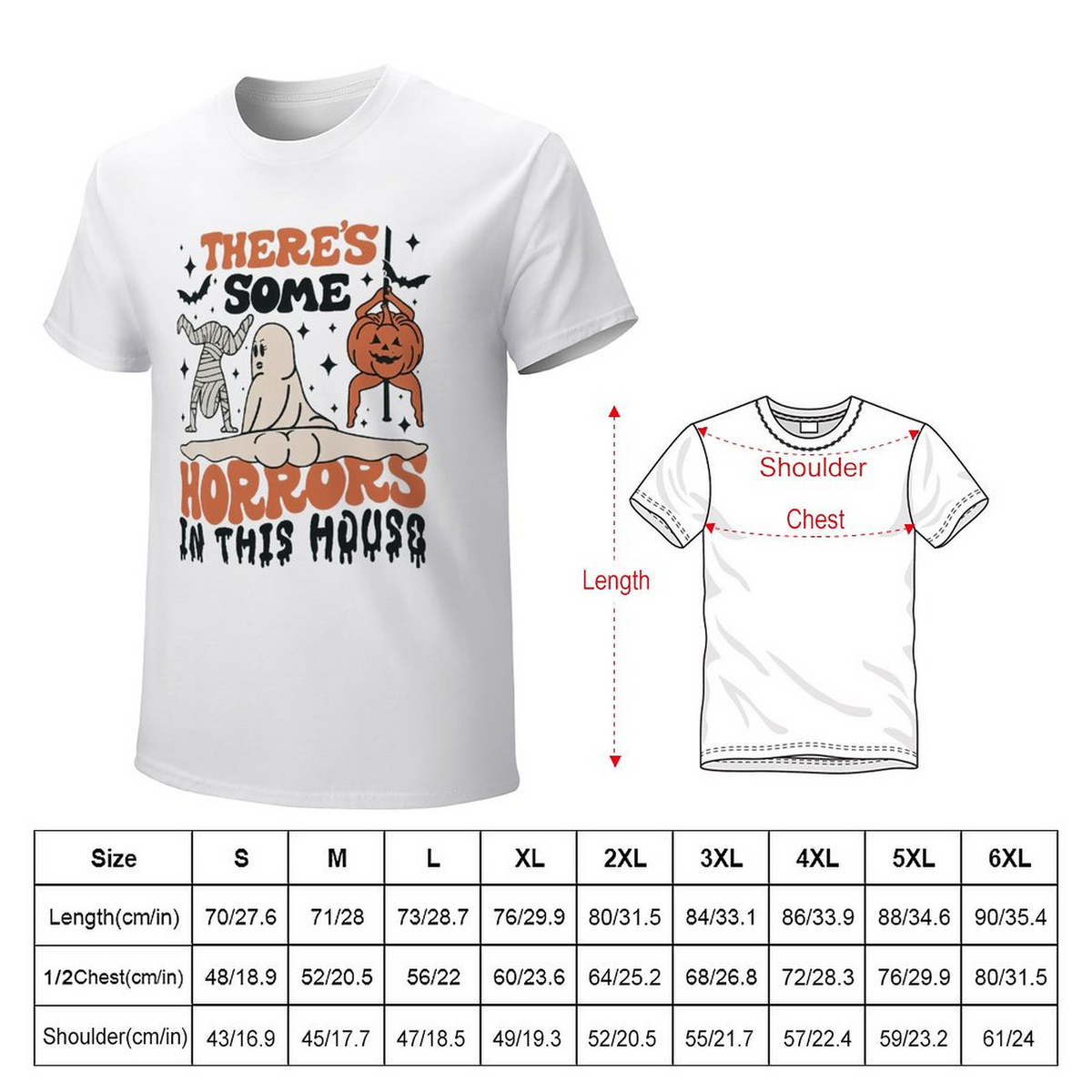 Men's Tee There's Some Horrors