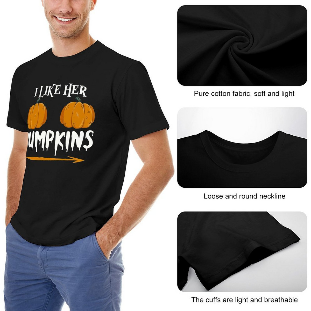 Men's Tee Ilkeher Pumpkins