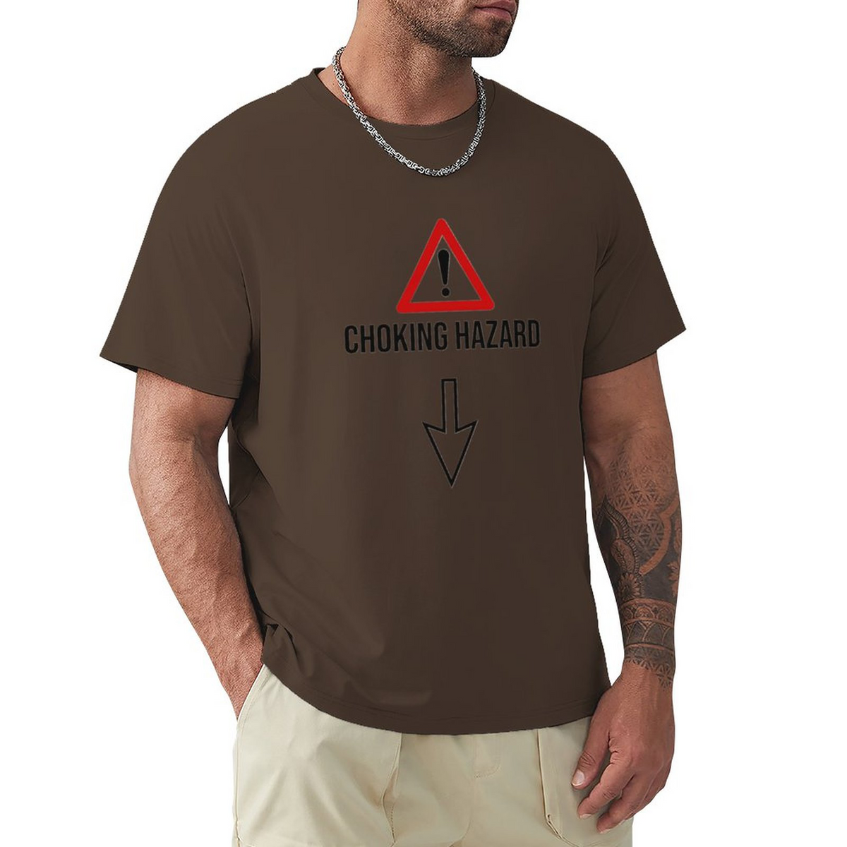 Men's Tee CHOKING HAZARD