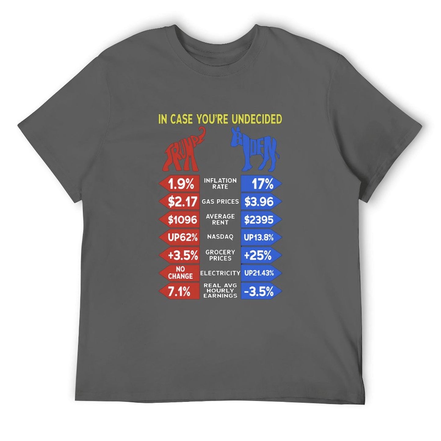 TRUMP VS BIDEN Short Sleeve T-shirt