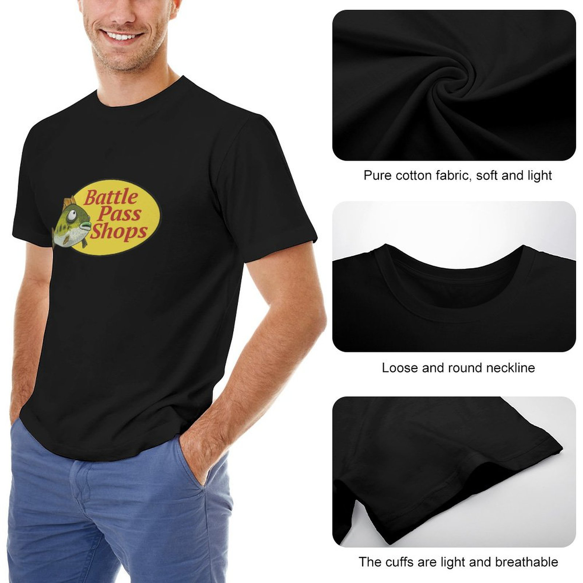 Men's Tee Battle Pass Shops