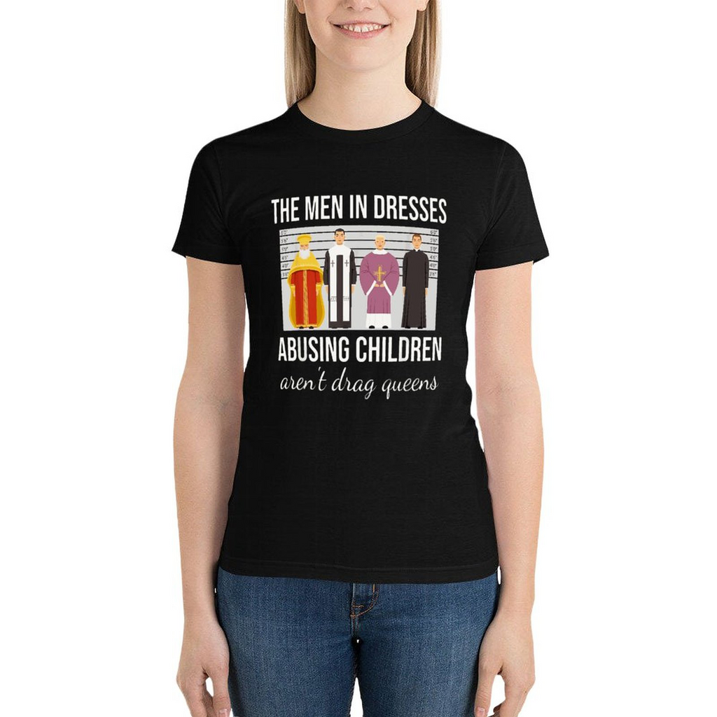 Men in Dresses Women's Tee