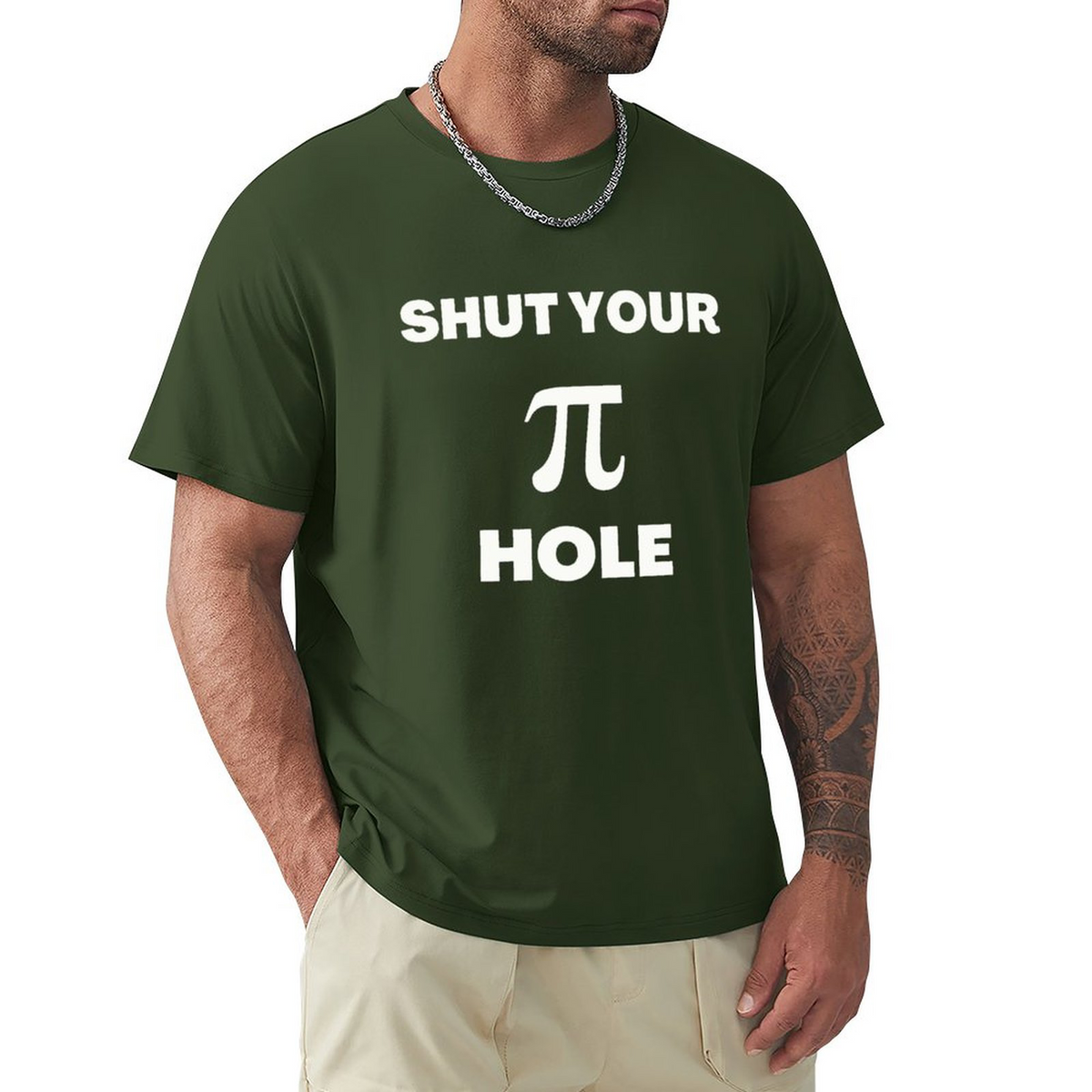 Men's Tee SHUT YOU PI HOLE