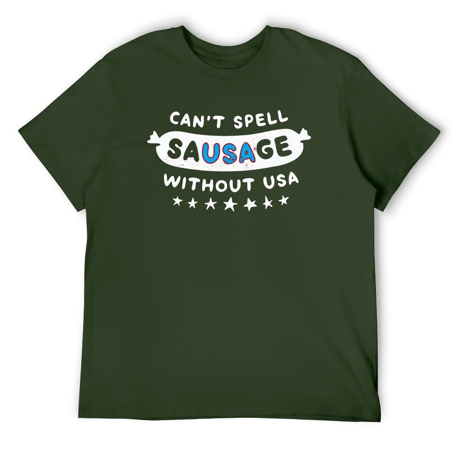 Can't Spell Sausage Without USA Tee