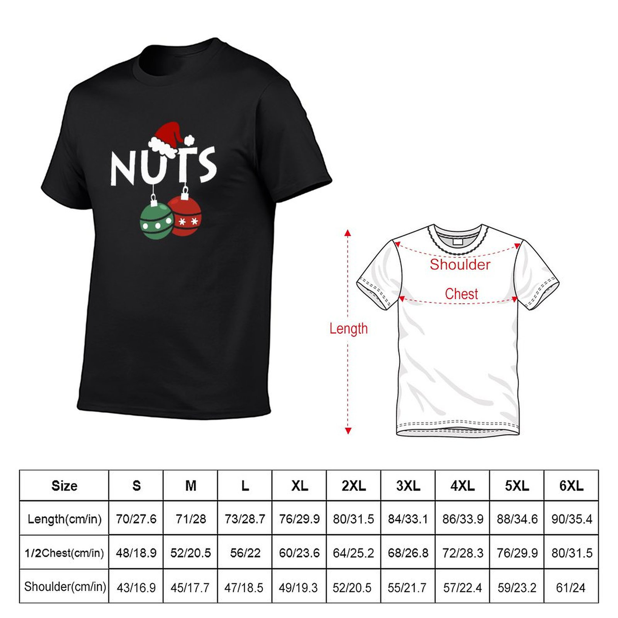 Christmas nuts Tee for Men
