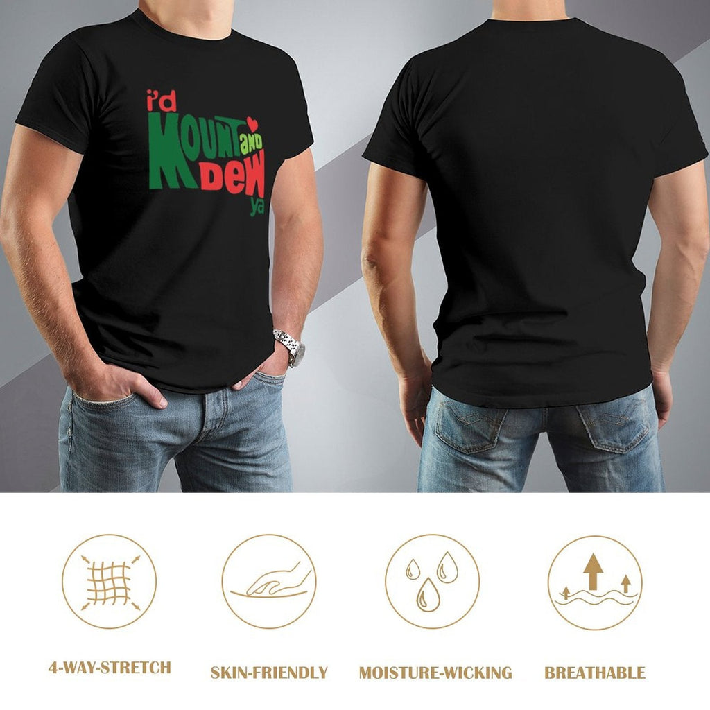Men's Tee I'd Kount And Dew Ya