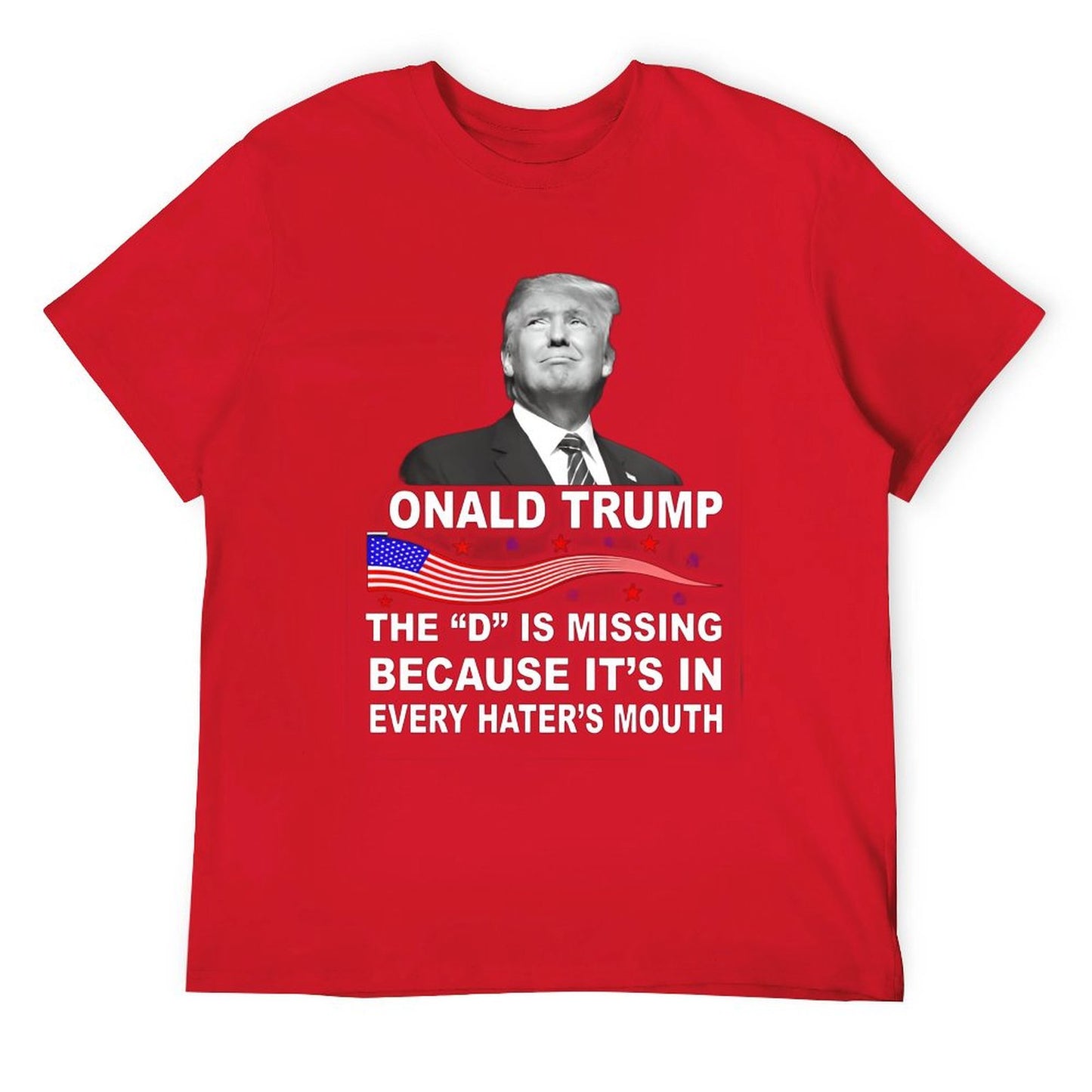 WHERE IS D OF _ONALD TRUMP SHIRT