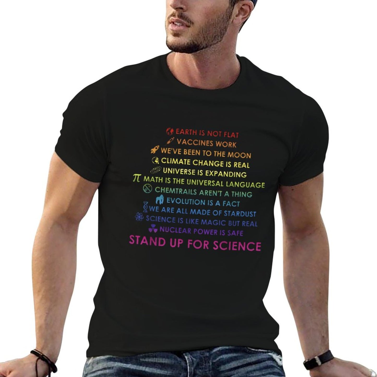 STAND UP FOR SCIENCE Short Sleeve T-shirt