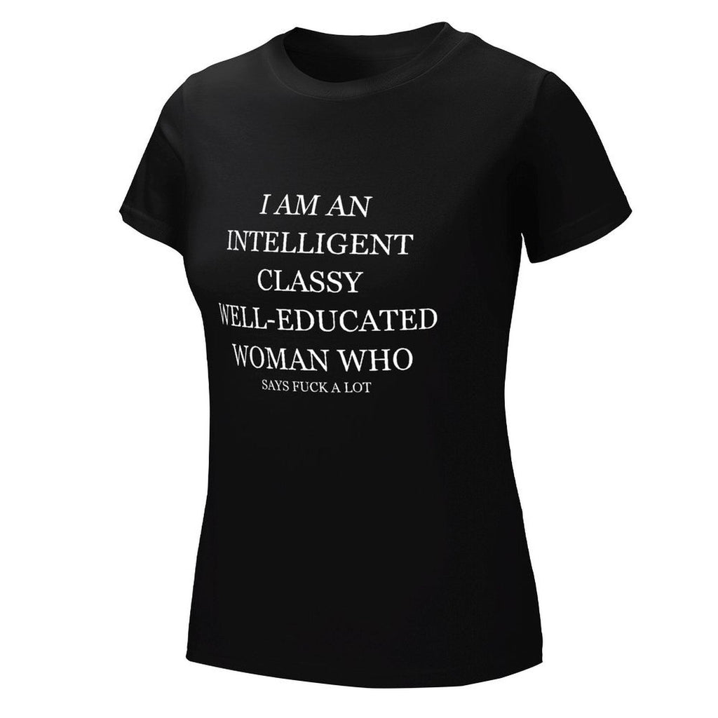 Intelligent Classy Well-Educated Woman Tee