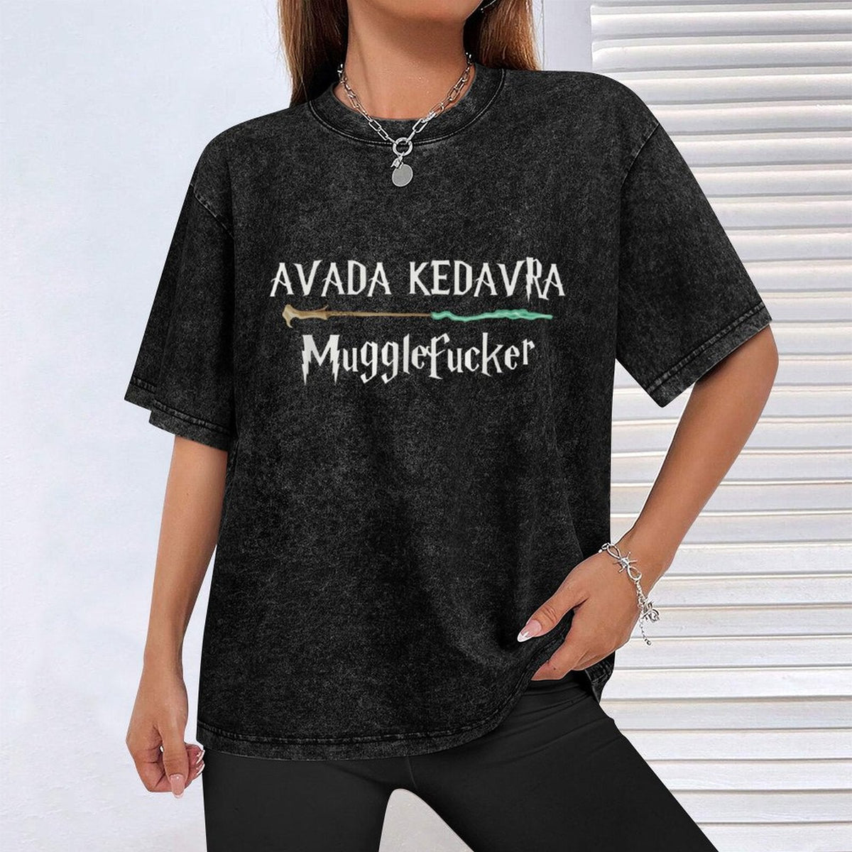 FunnySeries Unisex Mineral Washed Tee