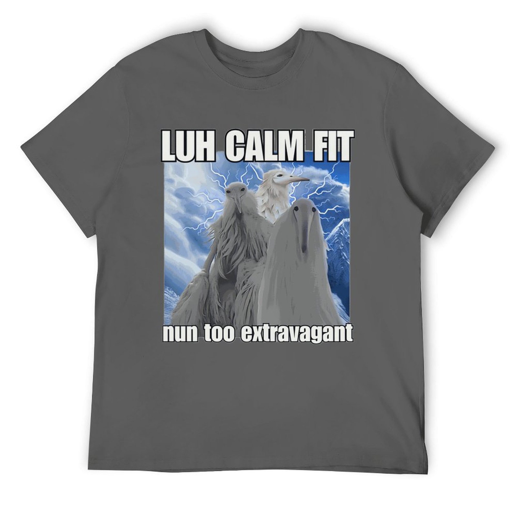 Tee for Men Lun Calm Fit Nun Too Extravagant 2027