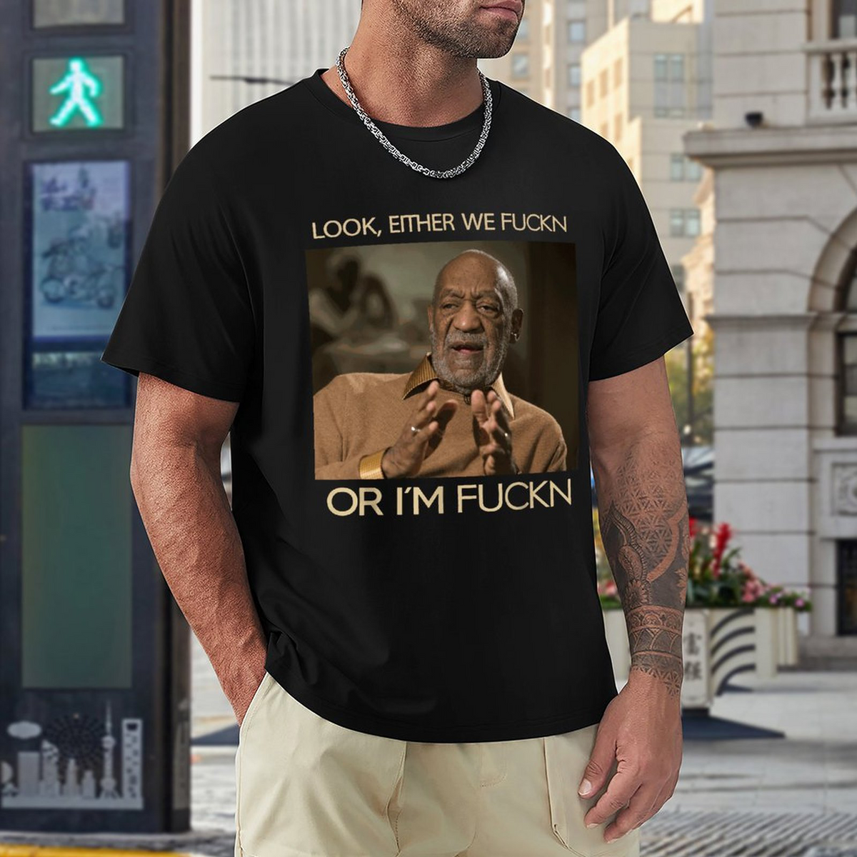 Either we fuckin Men's Tee