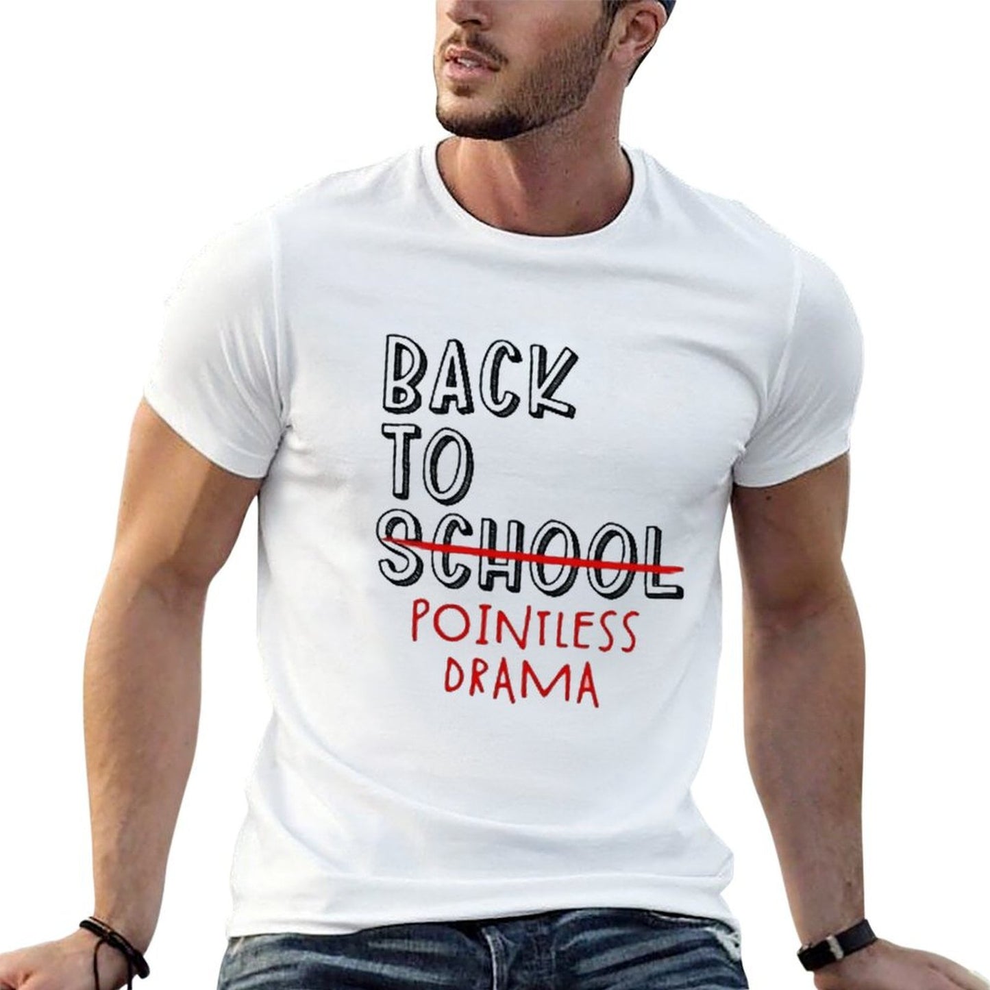 BACK TO SHOOL Short Sleeve T-shirt