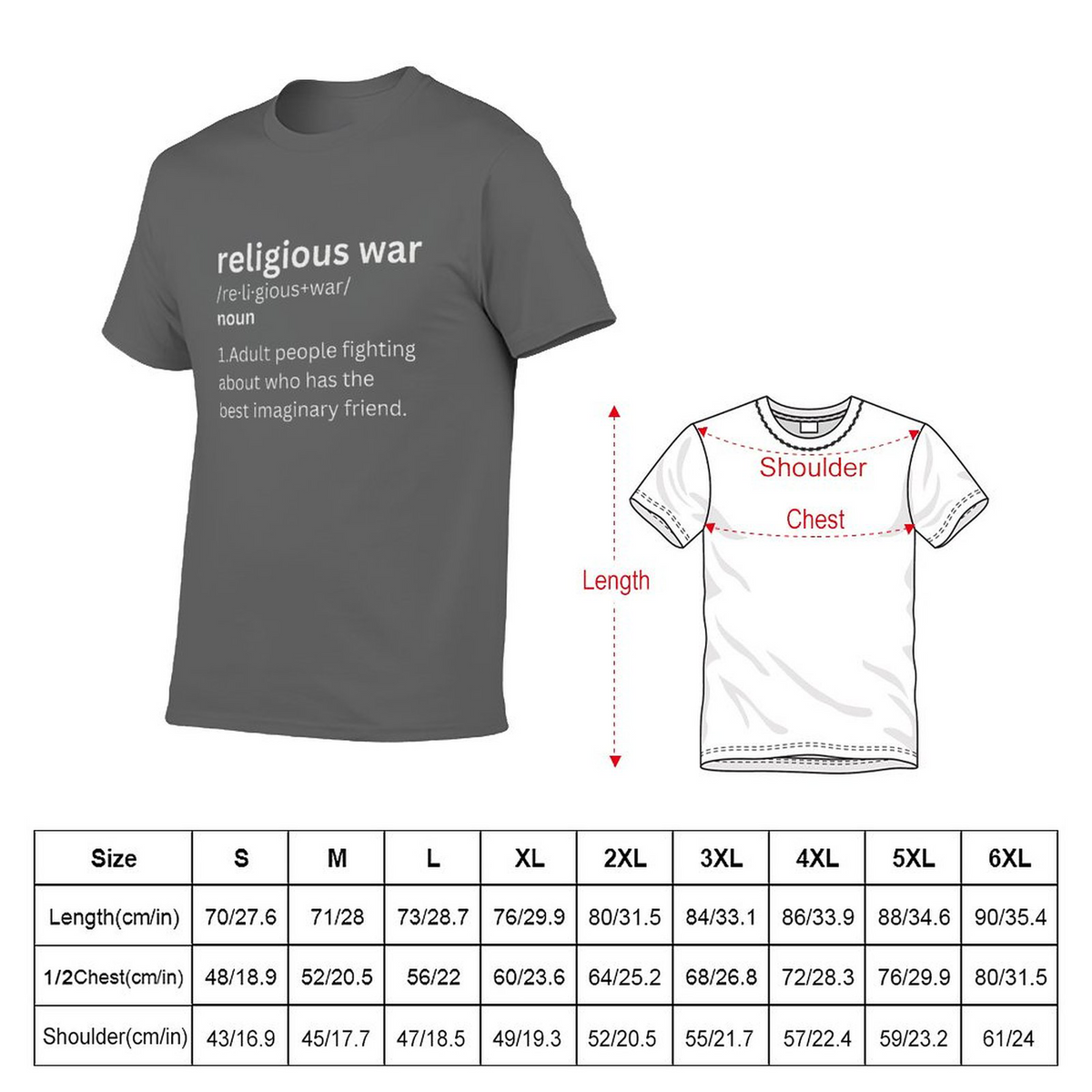 Religious war &A Tee