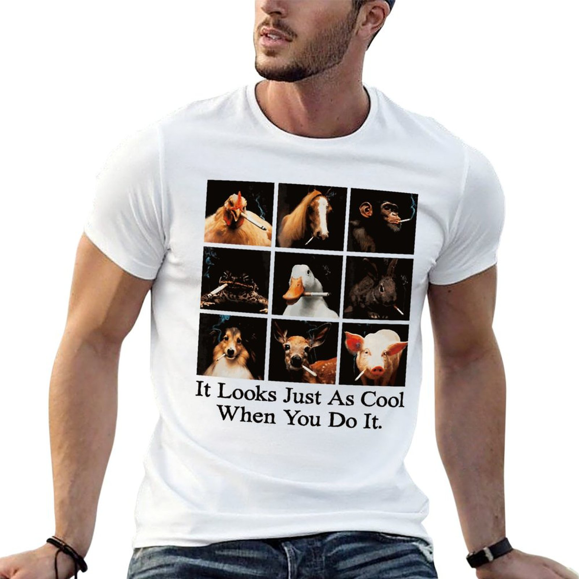 Men Just As Cool Tee