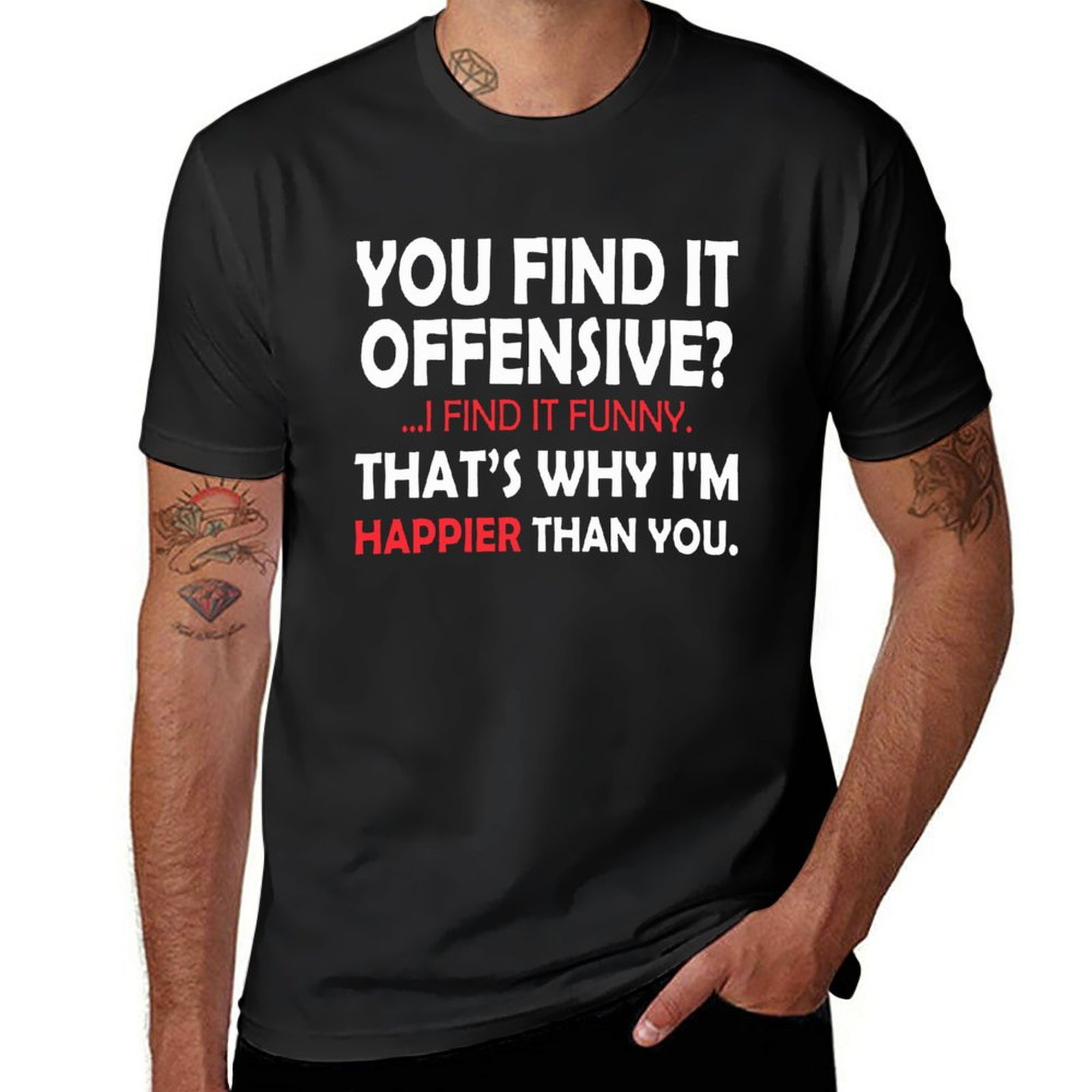You Find It offensive Tee for Men