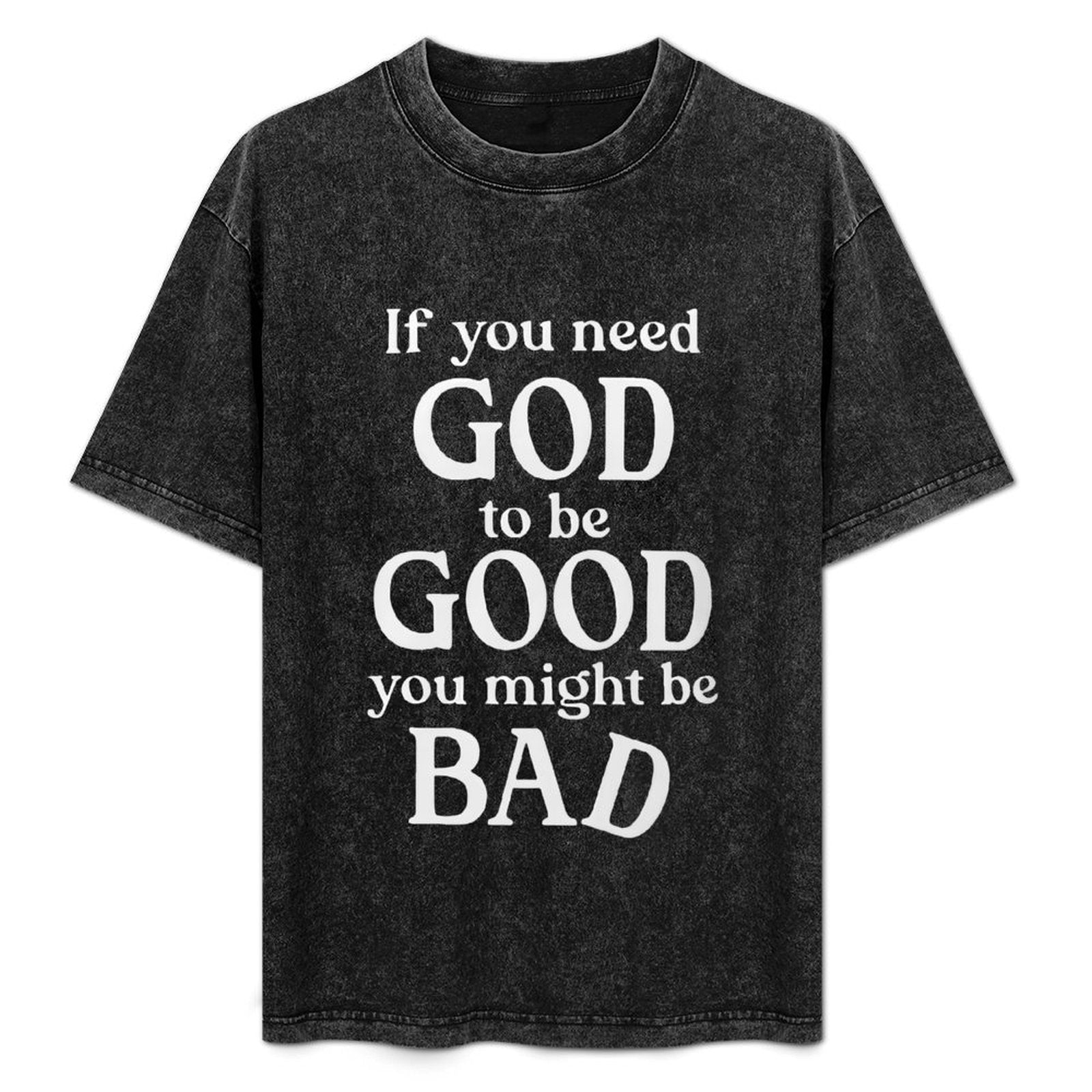 Illegal Series Unisex Mineral Washed Tee