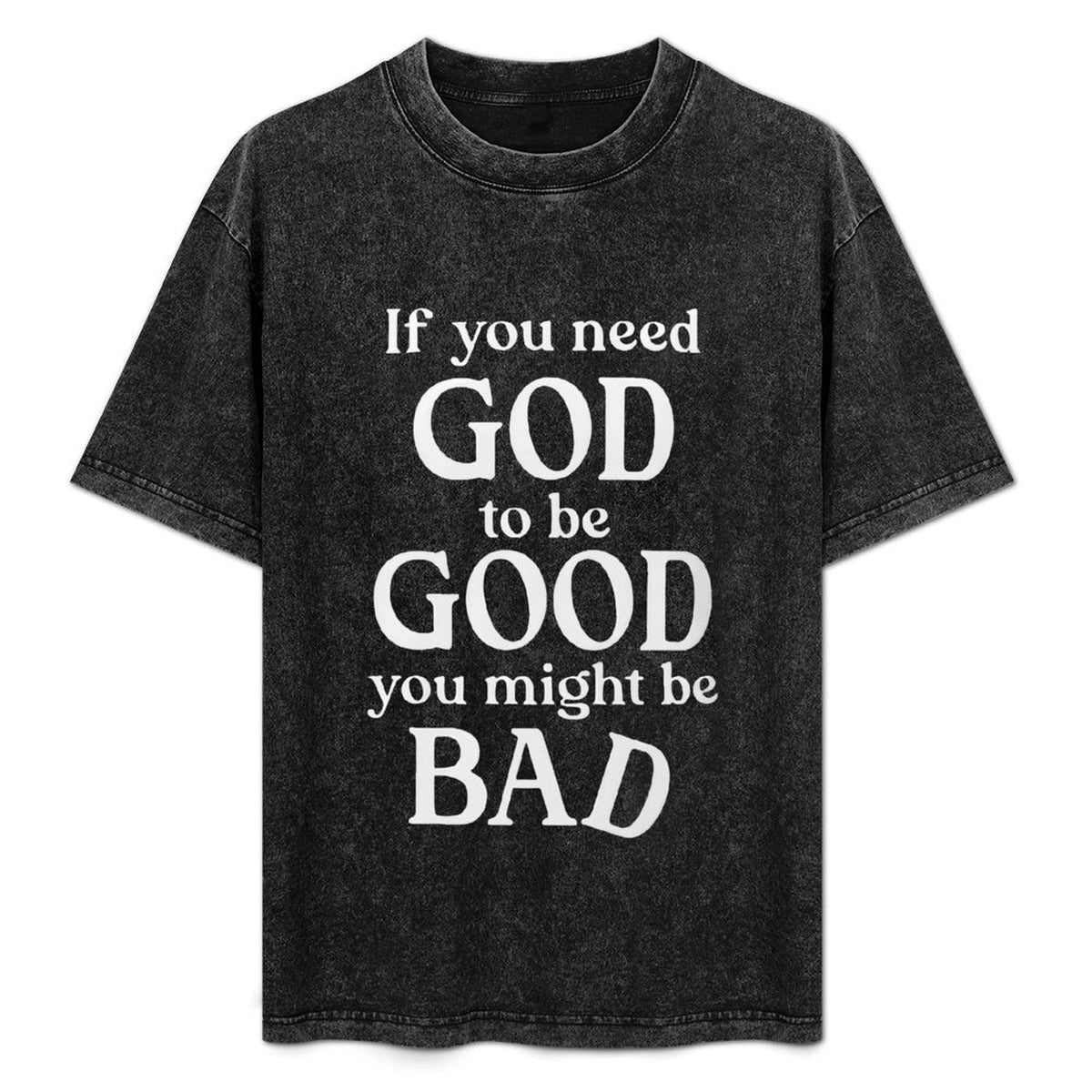 Illegal Series Unisex Mineral Washed Tee