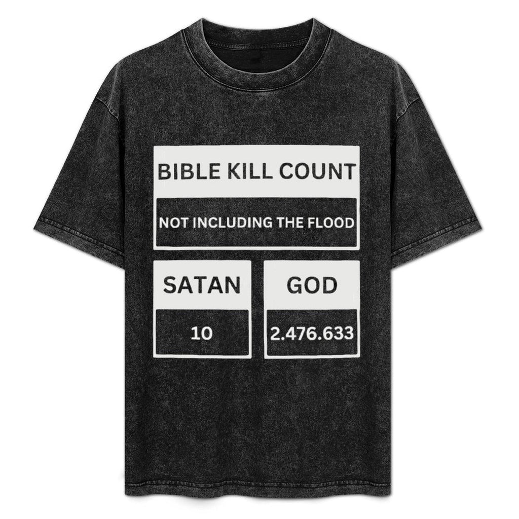 Illegal Series Unisex Mineral Washed Tee