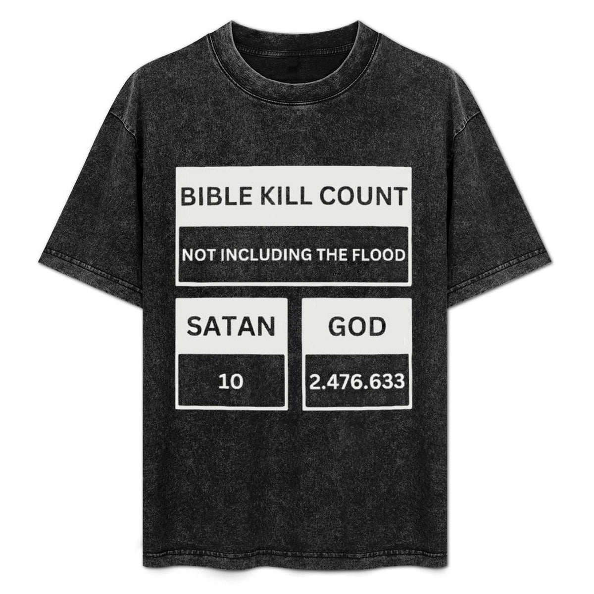 Illegal Series Unisex Mineral Washed Tee