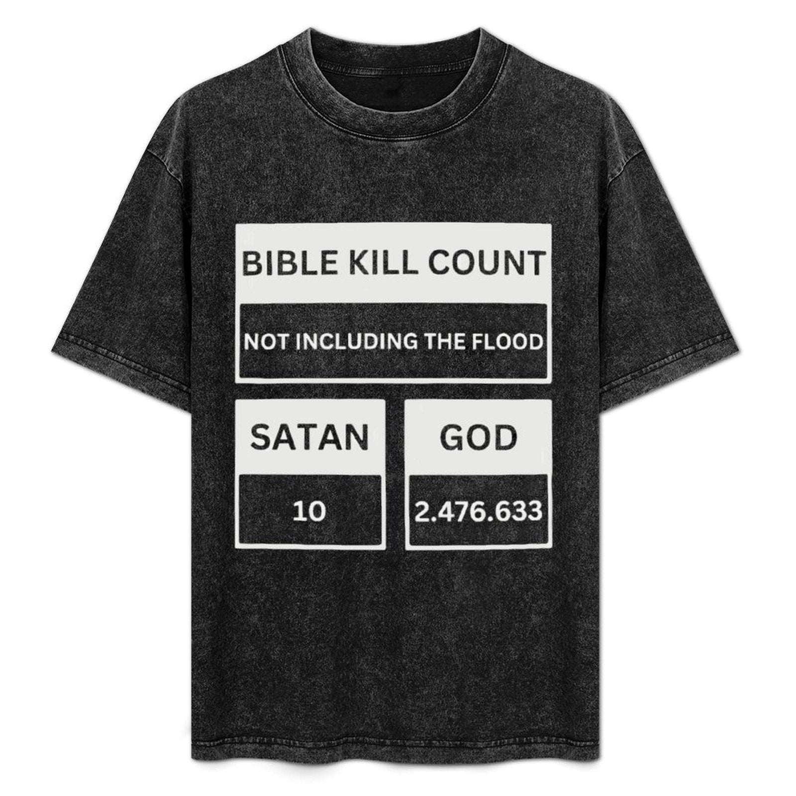 Illegal Series Unisex Mineral Washed Tee