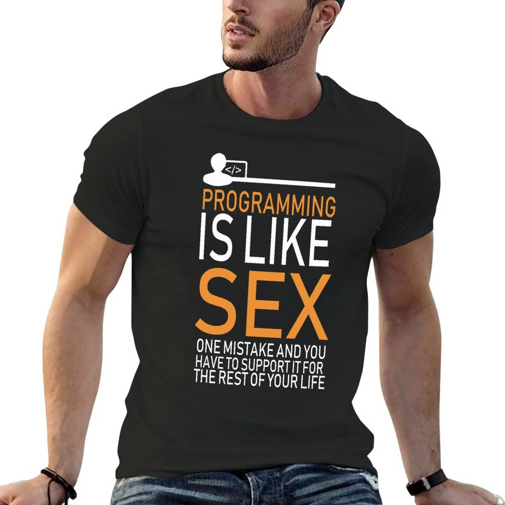 Programming Is Like Sex Tee