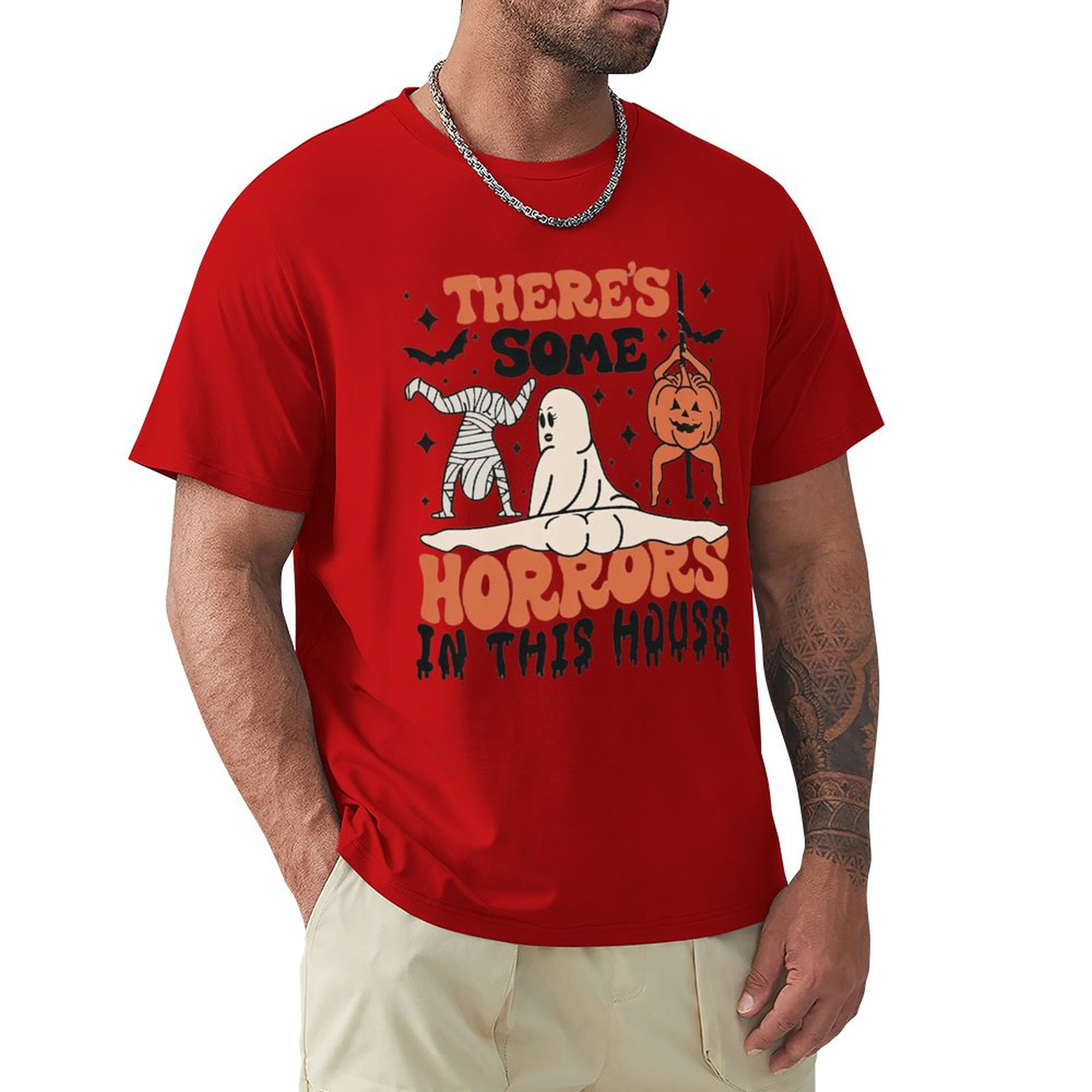 Men's Tee There's Some Horrors