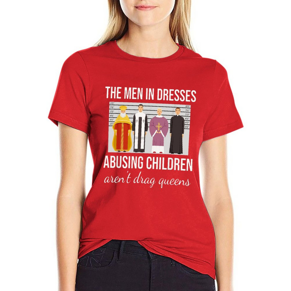 Men in Dresses Women's Tee