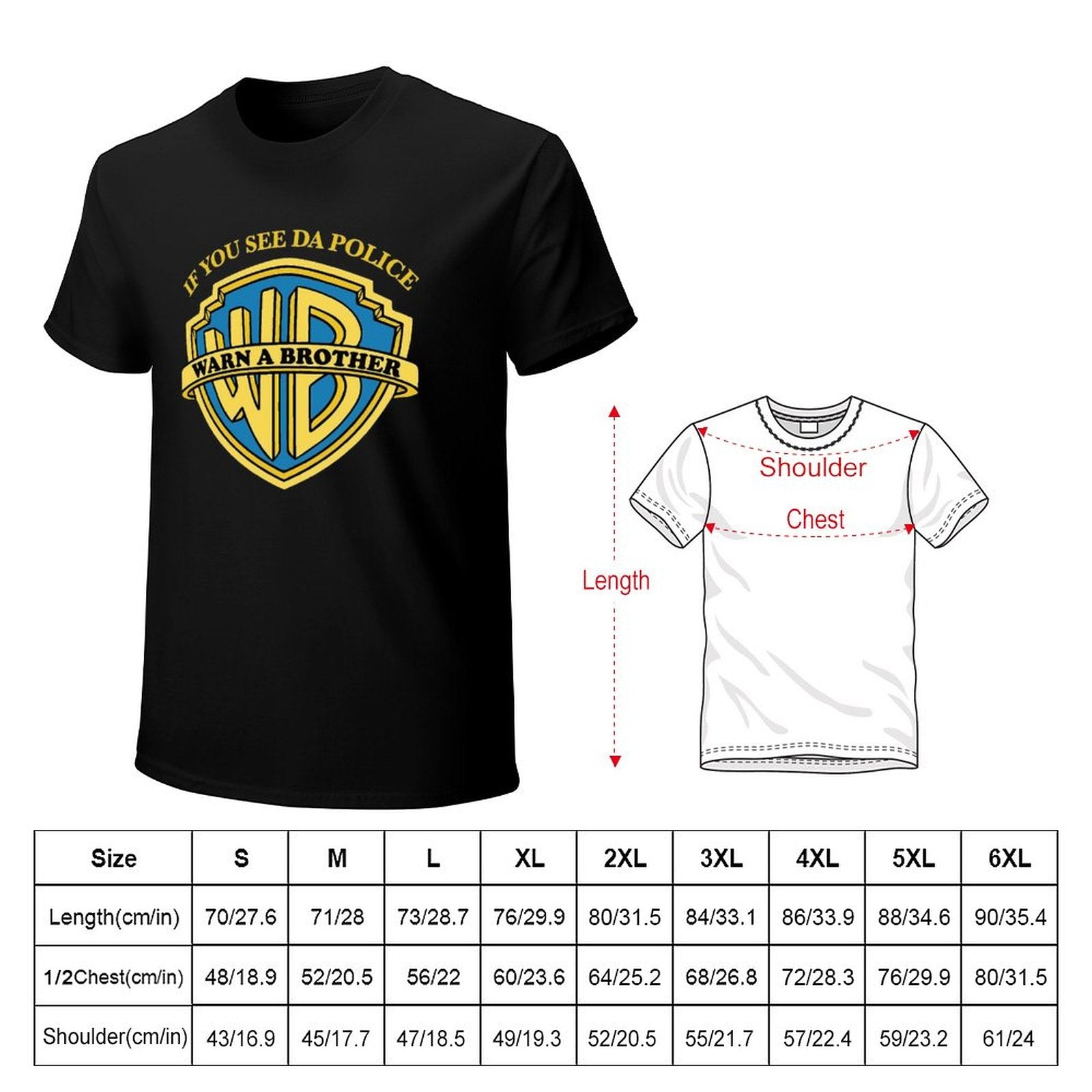 WARN A BROTHER Men's Tee