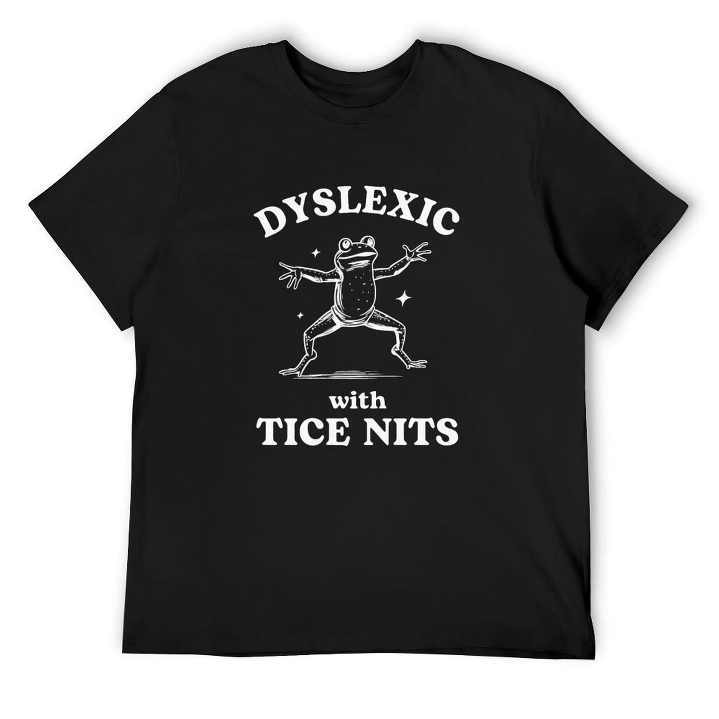 Short Sleeve T-shirt for Men Dyslexic-w