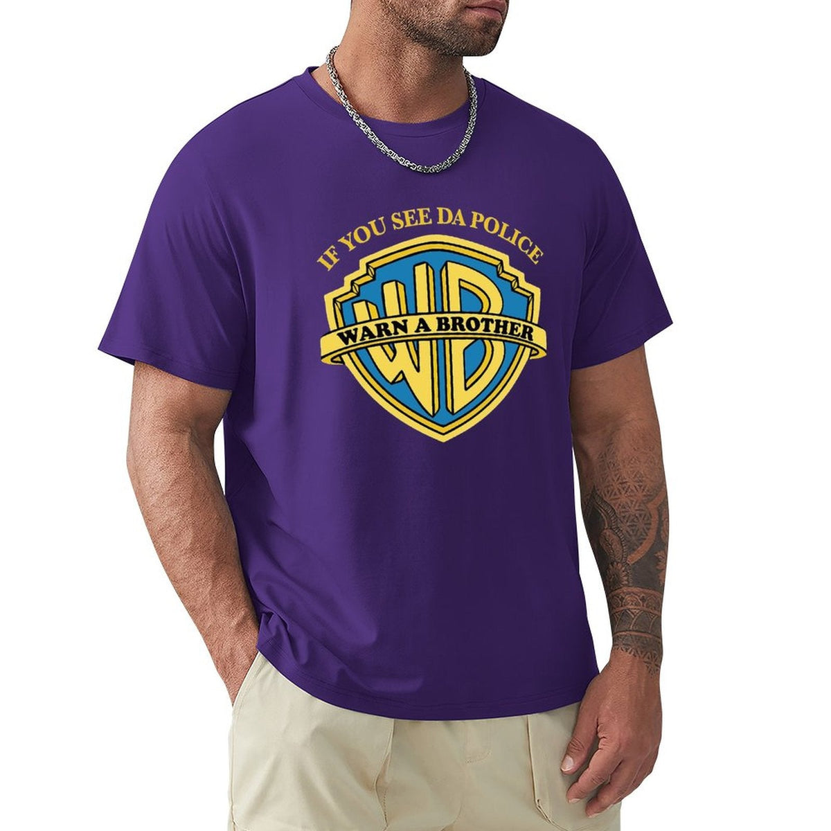 WARN A BROTHER Men's Tee