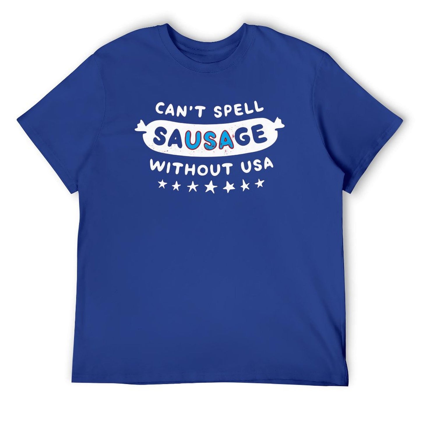 Can't Spell Sausage Without USA Short Sleeve T-shirt