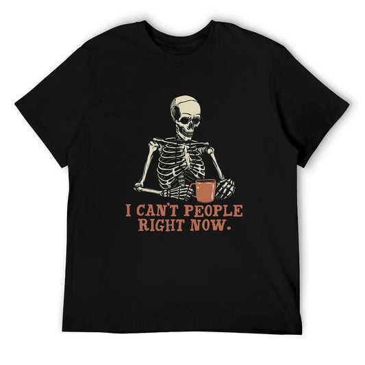 I can't people now Short Sleeve T-shirt