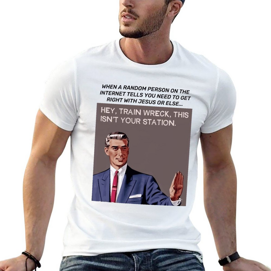 Hey,train Wreck Tee