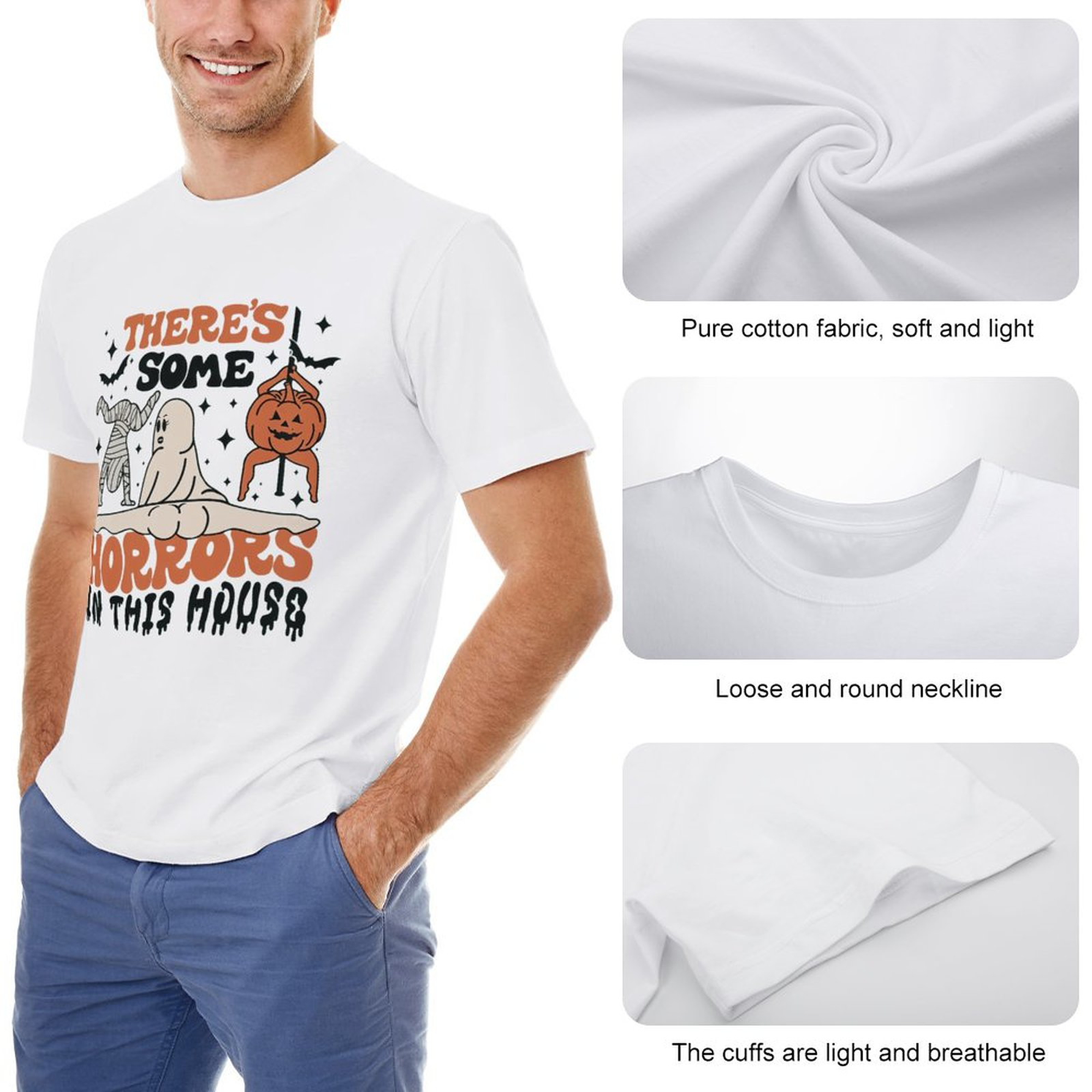 Men's Tee There's Some Horrors