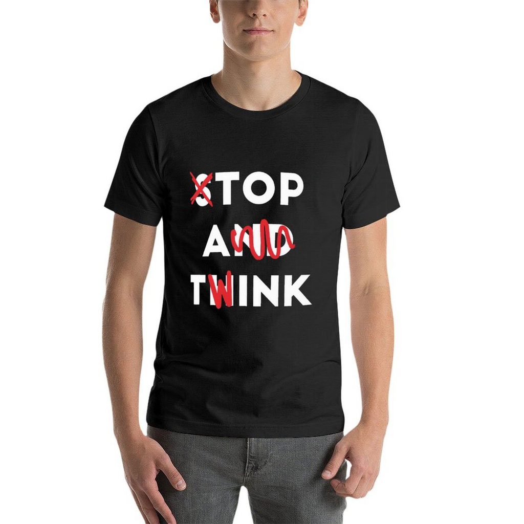 Stop And Think Tee