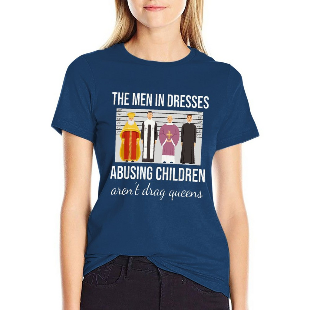 Men in Dresses Women's Tee
