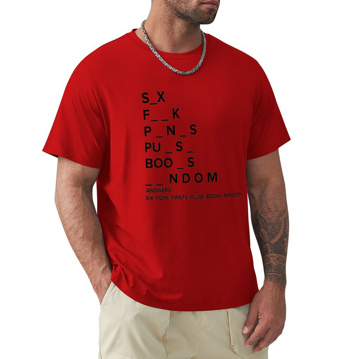 Men's Tee Lettert