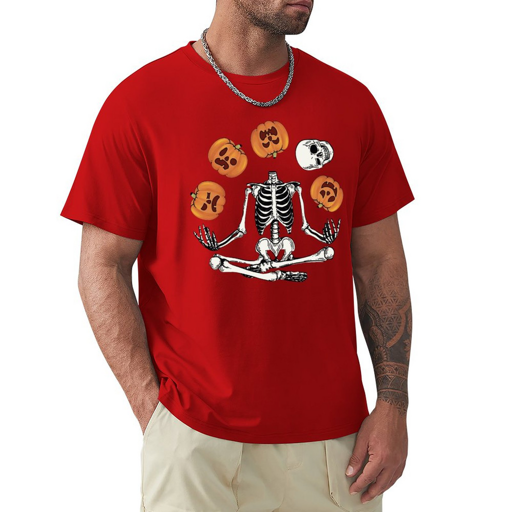 Men's Tee Pumpkin Bones