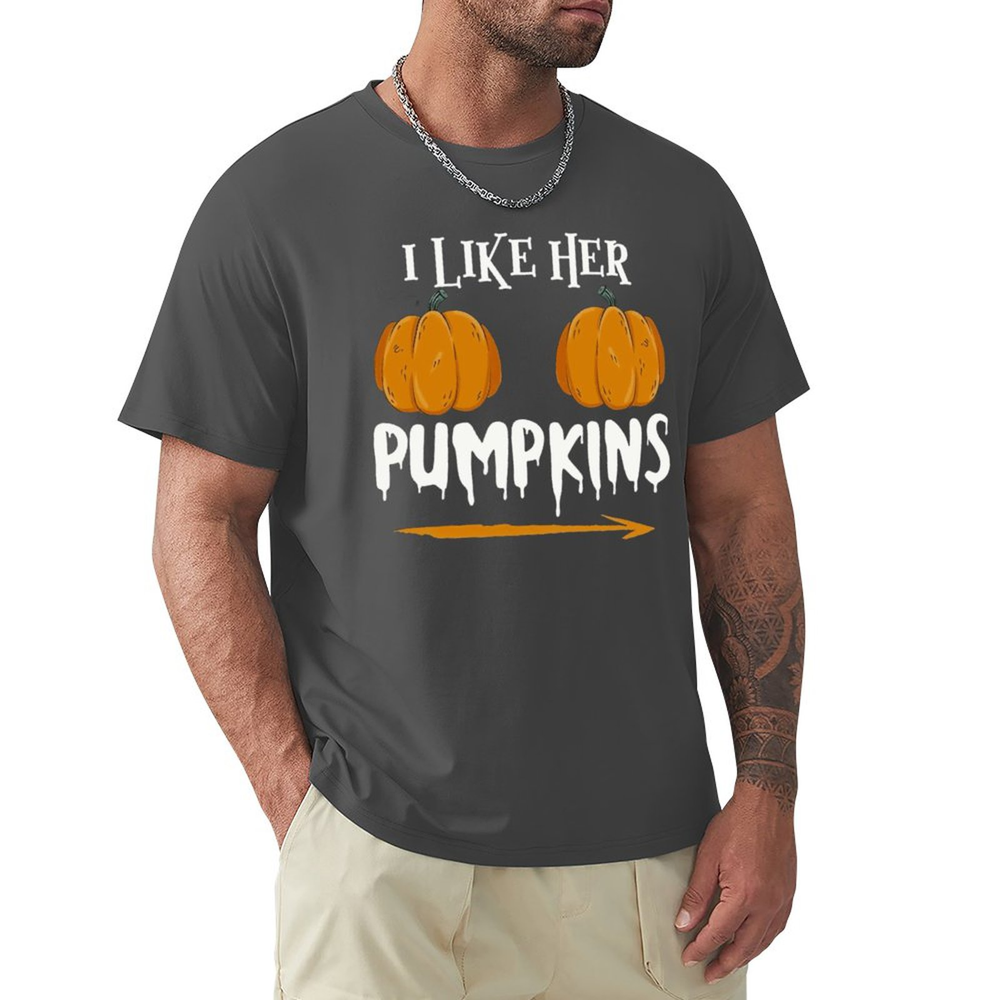 Men's Tee Ilkeher Pumpkins