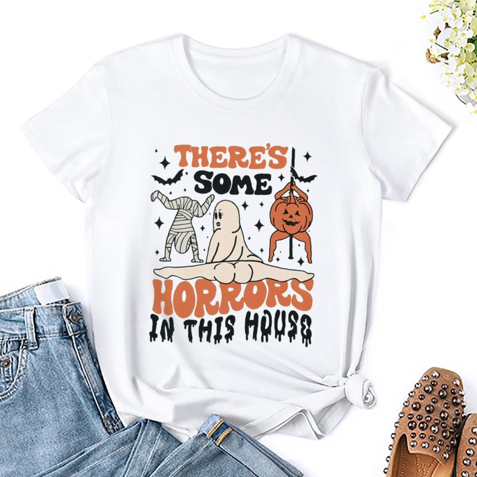 There's Some Horrors Female Tee