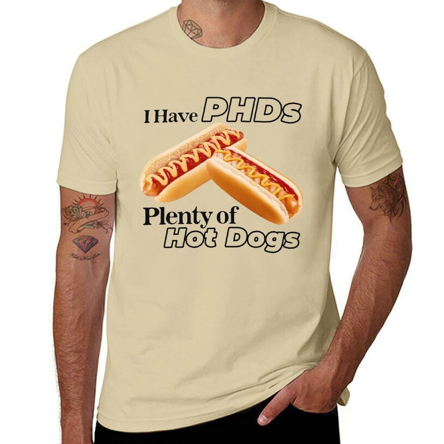 I Have PHDs Short Sleeve T-shirt