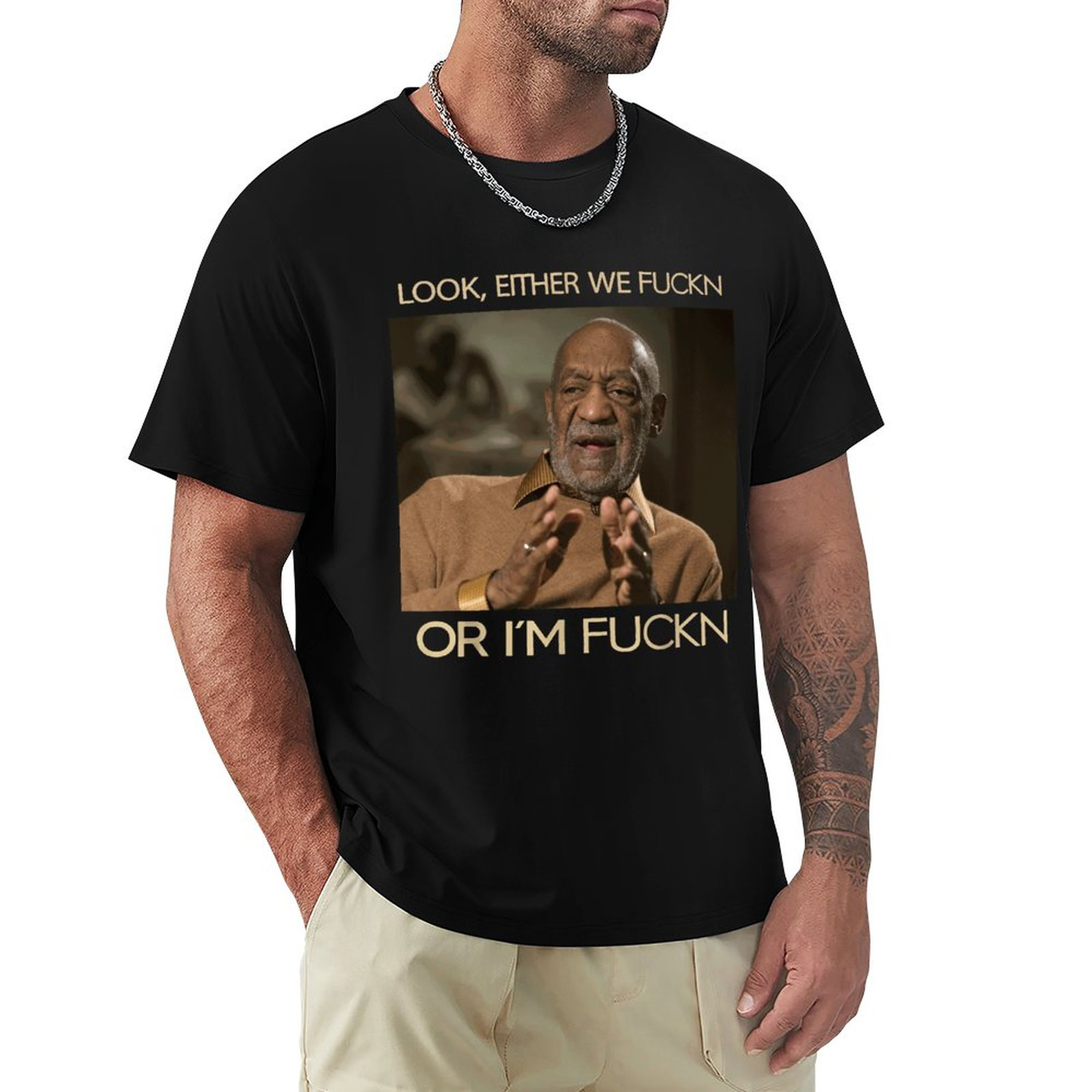 Either we fuckin Men's Tee