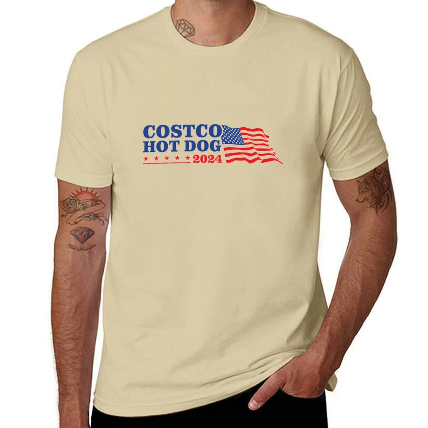 Hotdog 2024 Short Sleeve T-shirt