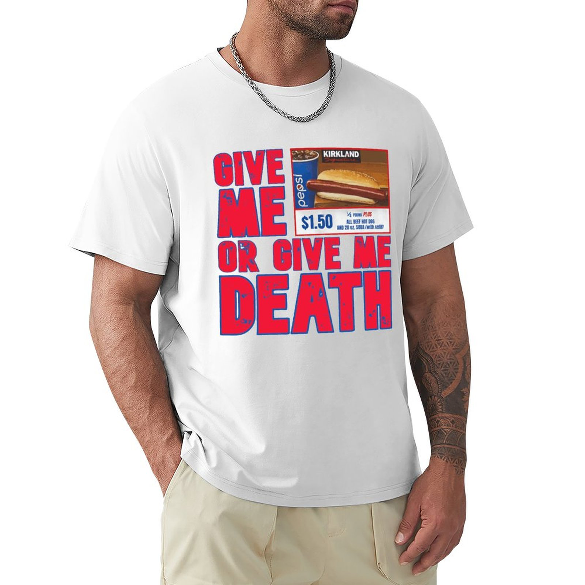 T-shirt GIVE ME $1.5