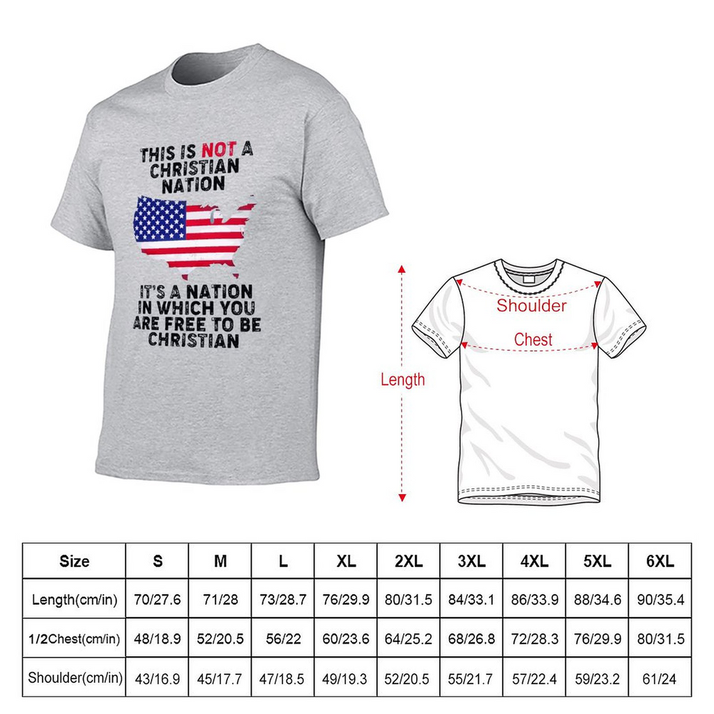 This Is Not A Christian Nation Tee