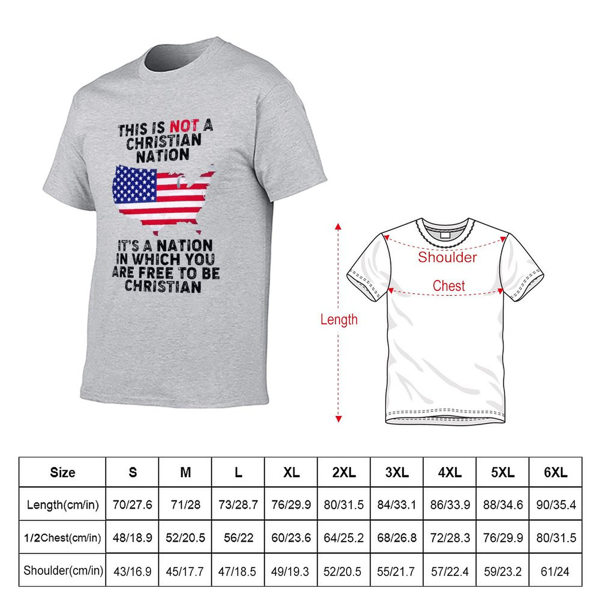 This Is Not A Christian Nation Tee