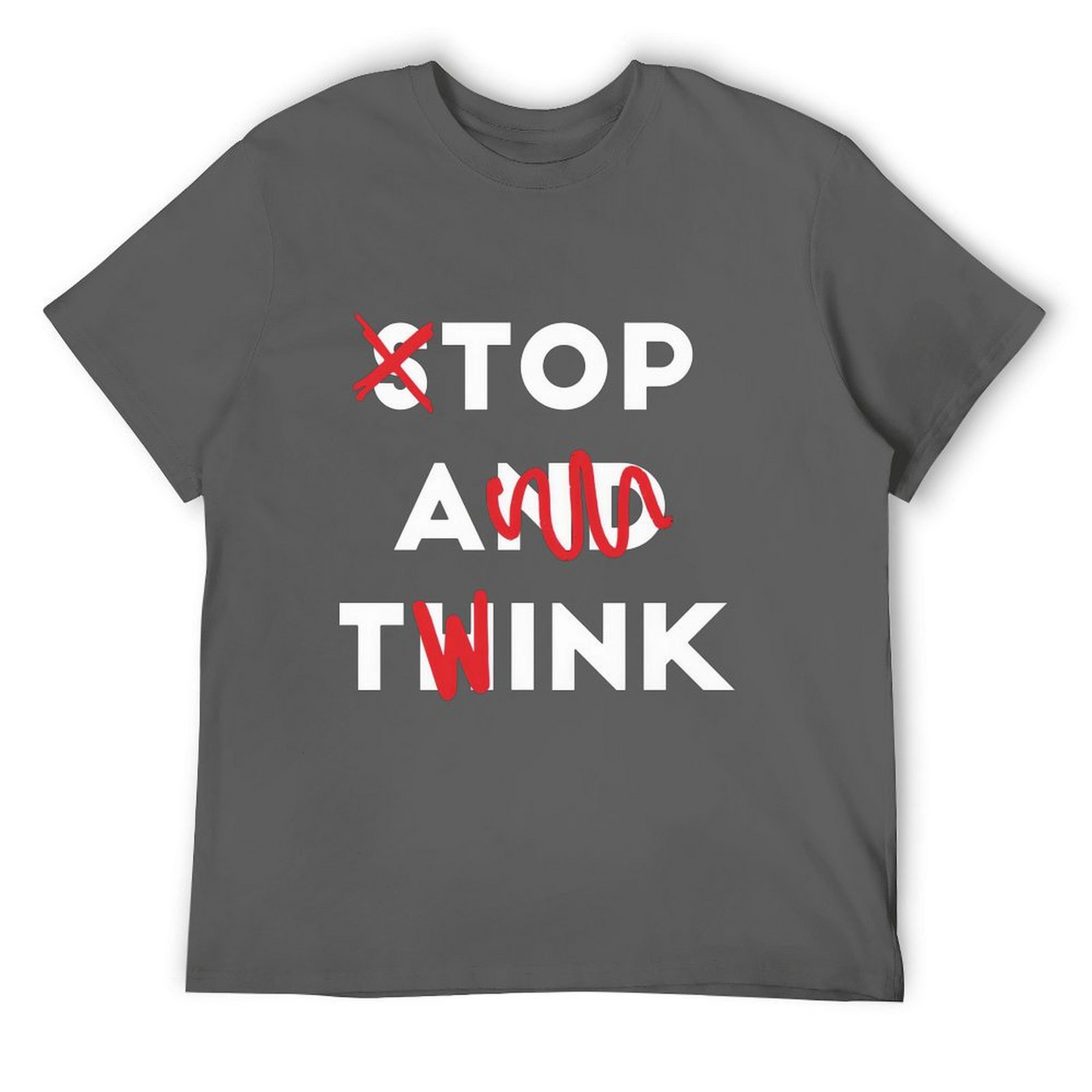 Stop And Think Short Sleeve T-shirt