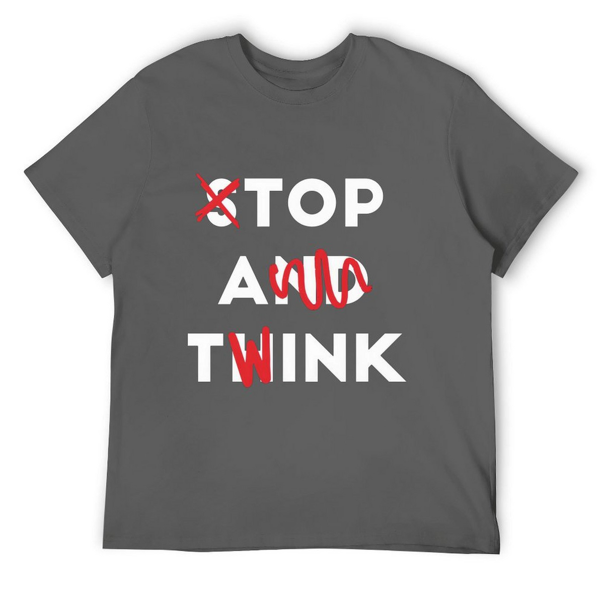 Stop And Think Tee