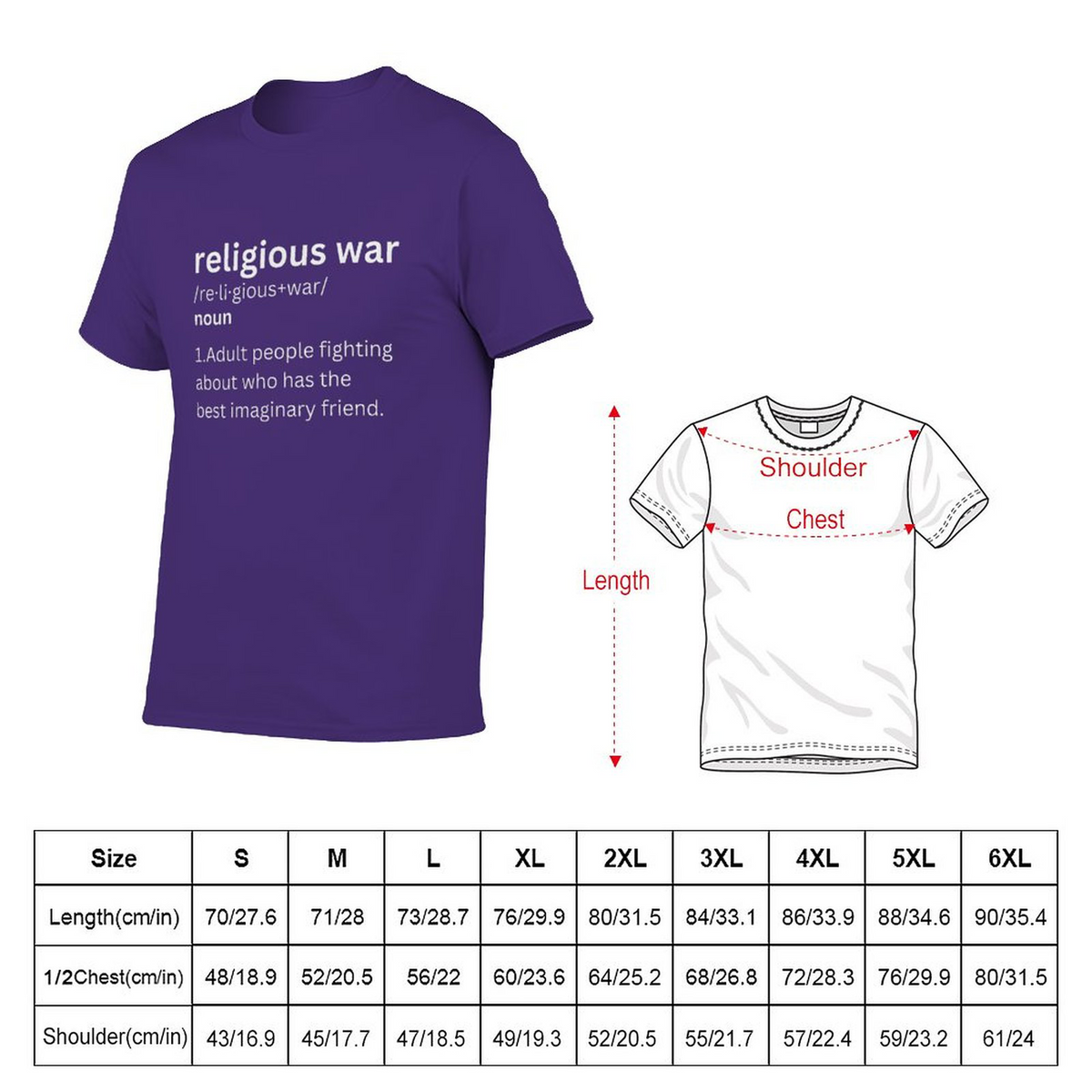 Religious war &A Tee